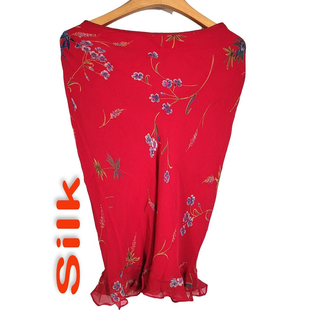 Women's 100% Silk Size S Pencil Skirt SBK164